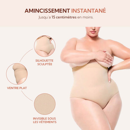 Gaine Amincissante - Culotte beige